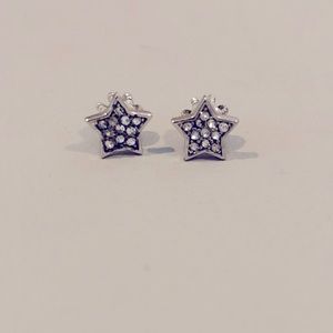 Juicy couture star stud earrings